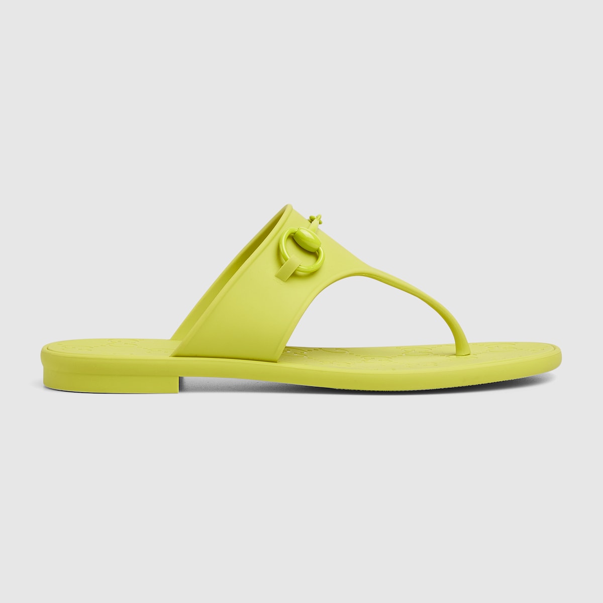 Gucci Women’s thong sandal with Horsebit - Image 1